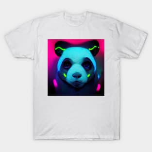 Neon Panda bear #2 T-Shirt
